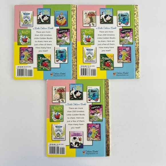 Disney Pixar The Incredibles Little Golden Book bundle-Lot of 3 (Hardcover) - Picture 2 of 10